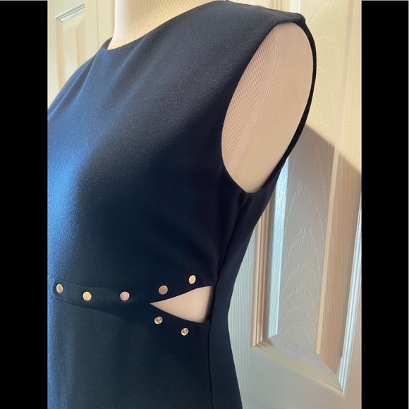 NWOT~Bailey 44~Sexy, Sophisticated, Grommet Detailed Cutout Cocktail/Date Dress - Picture 4 of 8